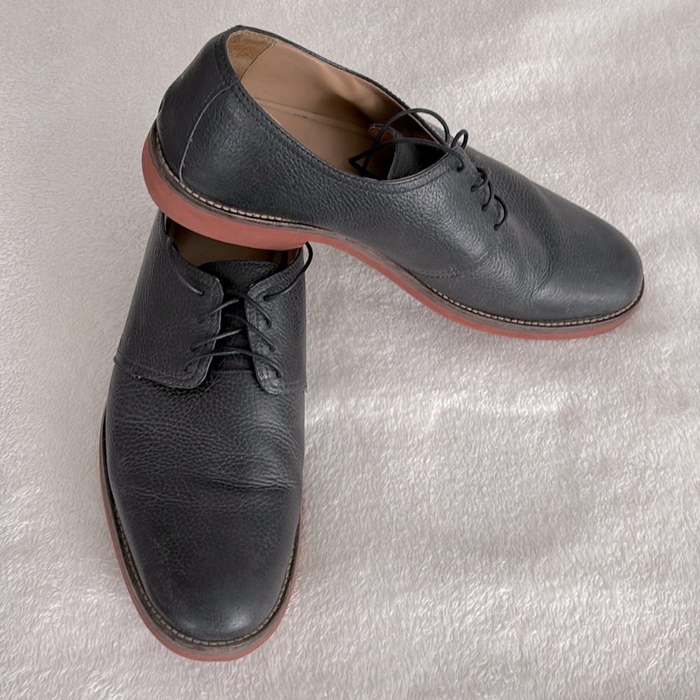 Men’s 14th and Union Black Leather Dress Shoes